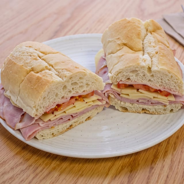 #10 Boiled Ham and Cheese.