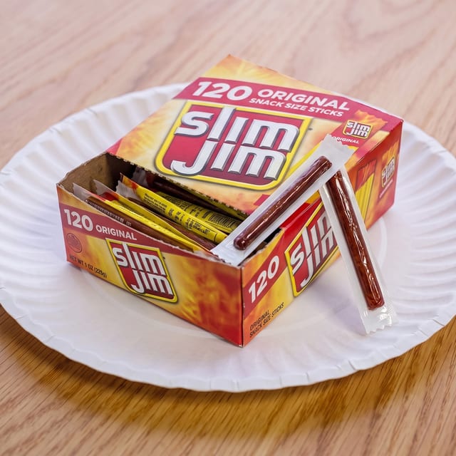Slim Jims.