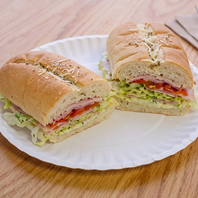 #12 Boiled Ham, Salami, Cheese.